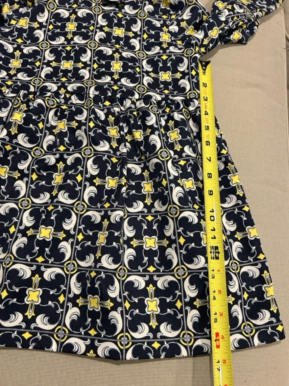 Janie and Jack Medallion Scarf Print Dress Resort Collection